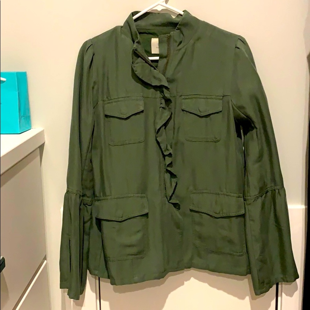 Hinge Rich Army Green Blazer
